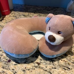 Blue toddler neck pillow